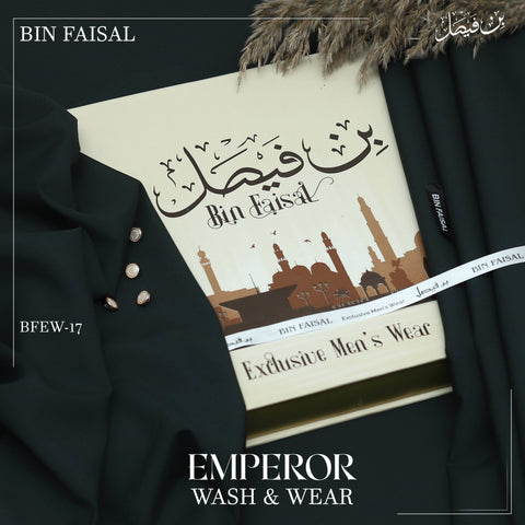 Emperor Luxury Wash & Wear”-Bottle Green BFEW17