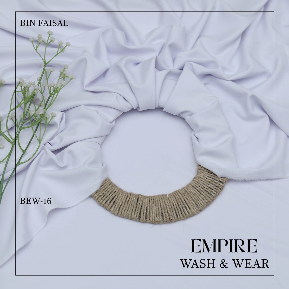 Empire Premium Wash and Wear - Pure White