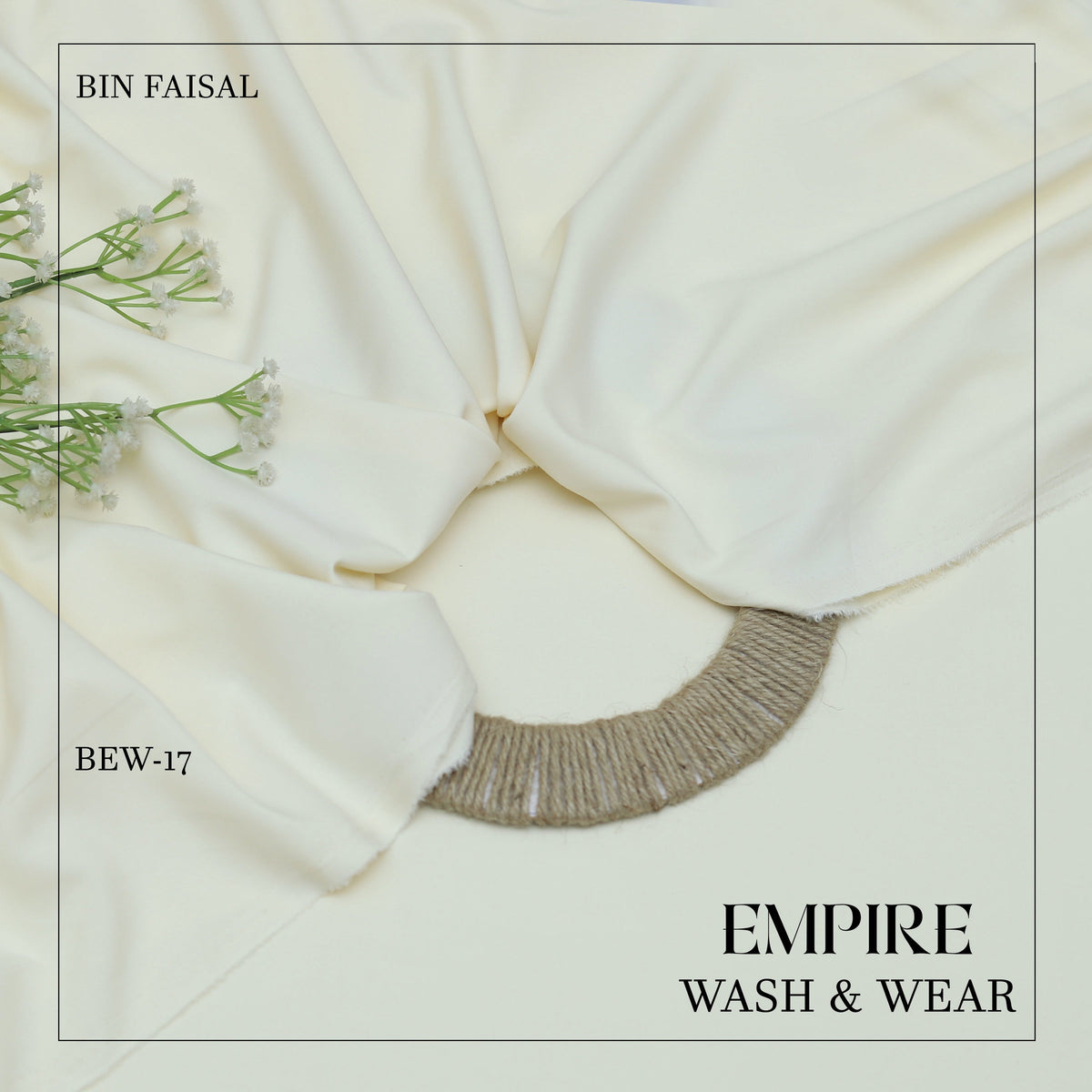 Empire Premium Wash and Wear - Cream