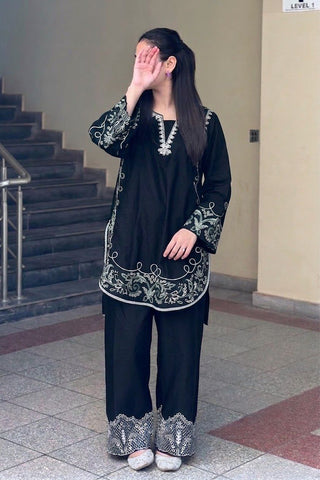 PEEZWAN
CATEGORY _ PURE DHANAK 2PC EMBROIDERED