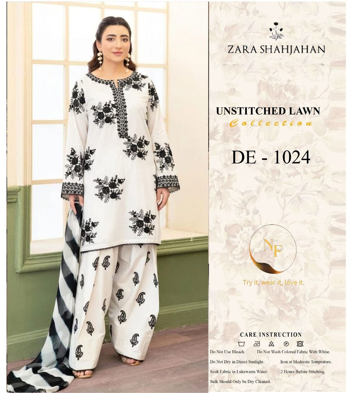 BRAND NAME* ZARA SHAHJAHANWEAR BY THE GORGEOUS ACTRESS