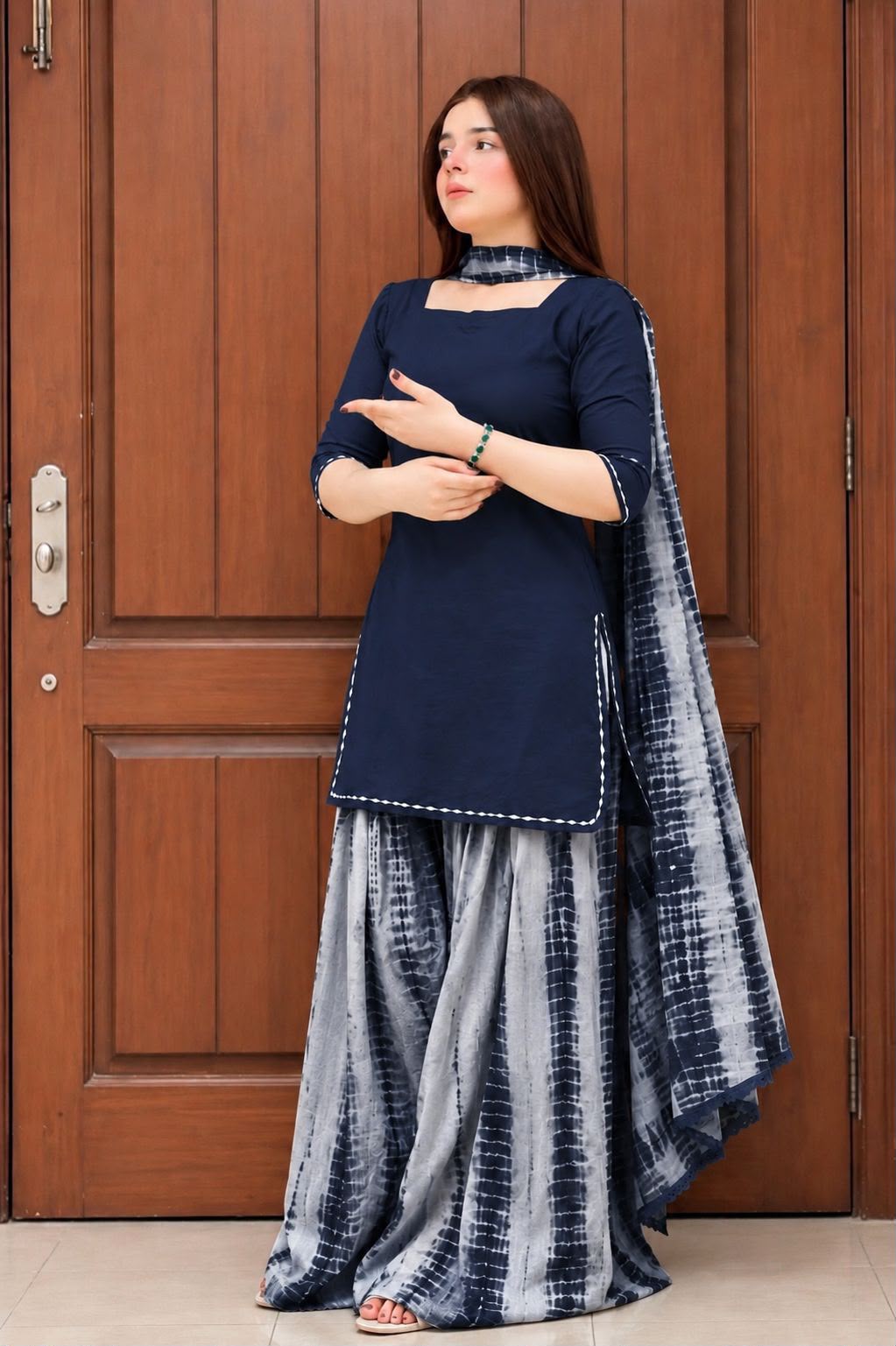 *AMNA MALIK* 3pc Summer Casual Collection