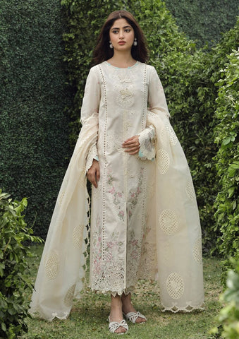 QALAMKAR_CATEGORY : PURE DHANAK 3PC EMBROIDERED