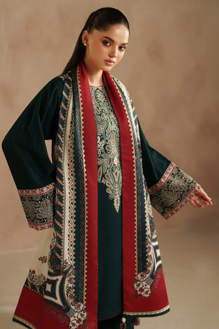 JAZMIN* PURE DHANAK 3PC EMBROIDERED*