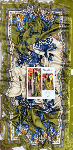 NAQSHKAR CHIKEN-KARI HOT SELLING ARTICLE AVAILABLE IN 2-COLORS IN WINTER DHANAK STUFF