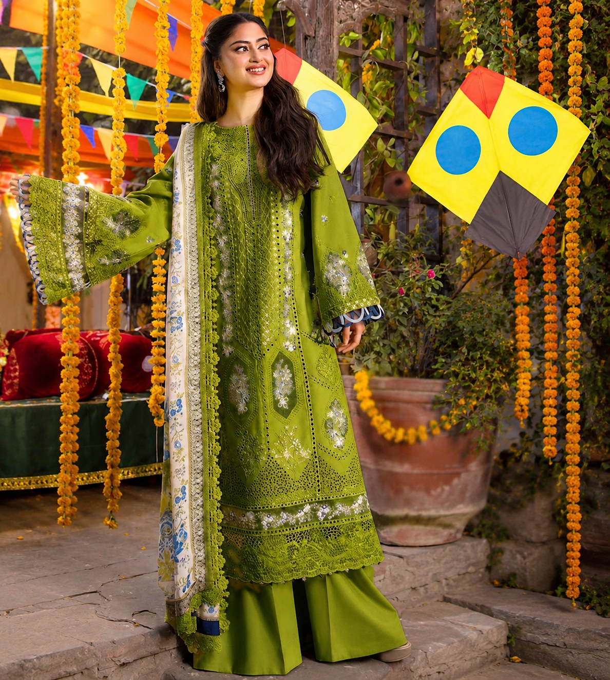 NAQSHKAR CHIKEN-KARI HOT SELLING ARTICLE AVAILABLE IN 2-COLORS IN WINTER DHANAK STUFF