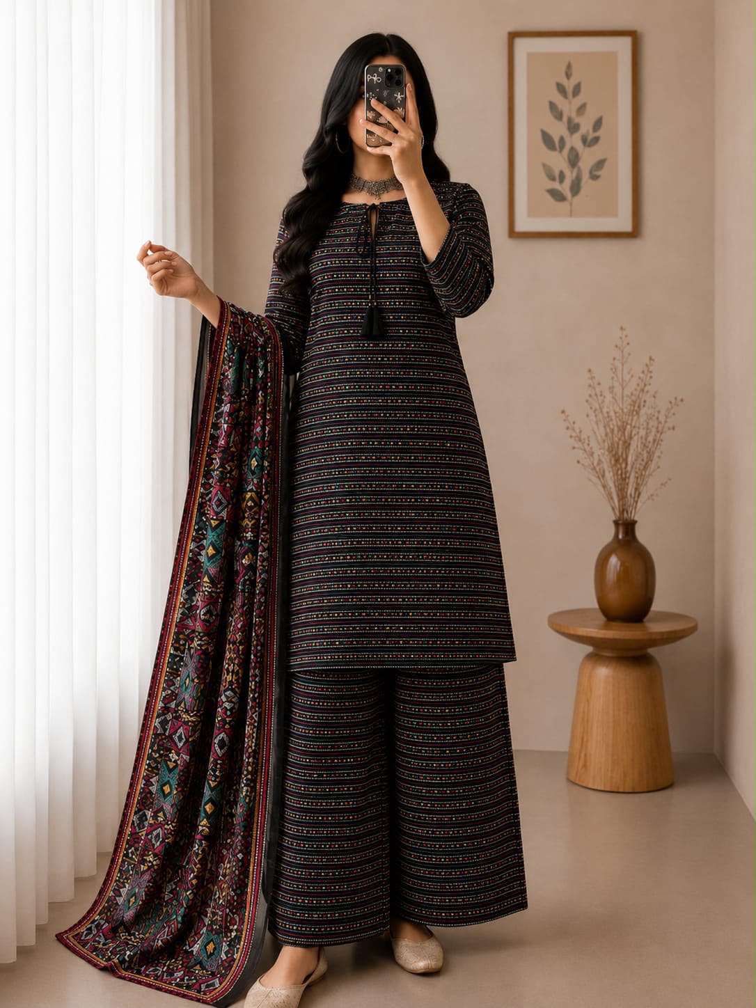 ♥️BONANZA♥️
PRINTED LAWN ALLOVER 3PC