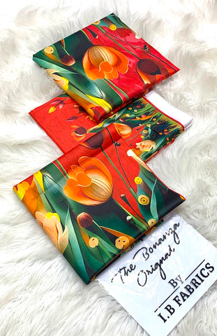 ♥️BONANZA♥️
PRINTED LAWN ALLOVER 3PC