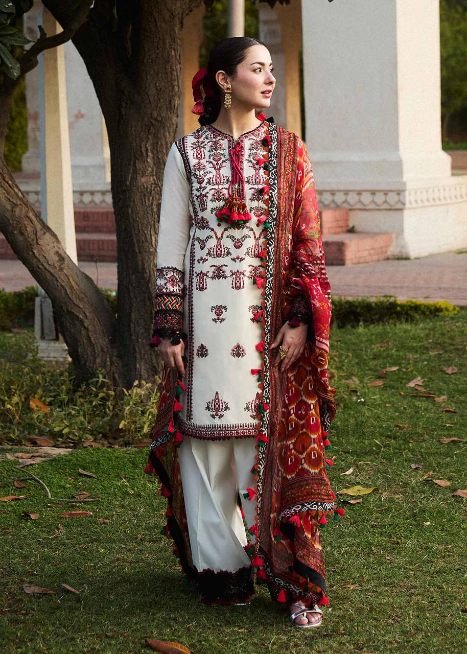 Winter 3-Piece Embroidered Suit