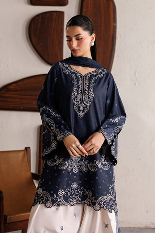 IZNIK_ DHANAK EMBROIDERED 3PC