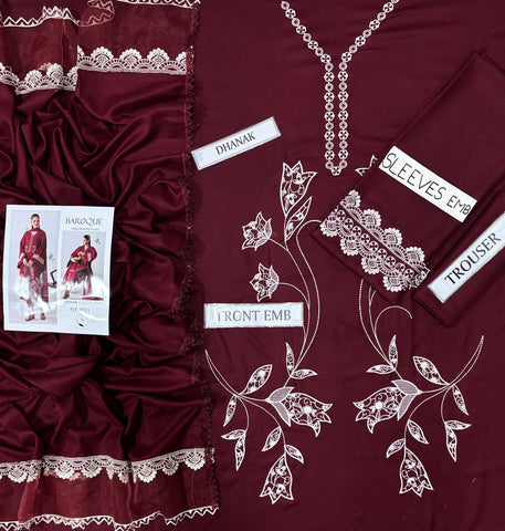 NEW ARRIVAL'S WINTER DHANAK COLLECTION 2026-2027
BRAND NAME* BAROQUE