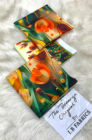 ♥️BONANZA♥️
PRINTED LAWN ALLOVER 3PC