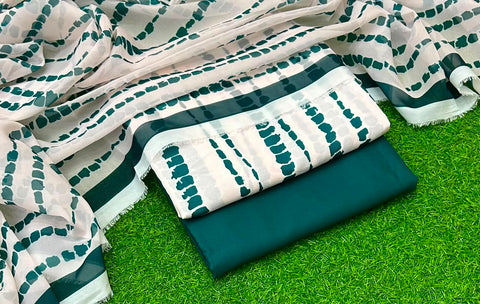 *AMNA MALIK* 3pc Summer Casual Collection